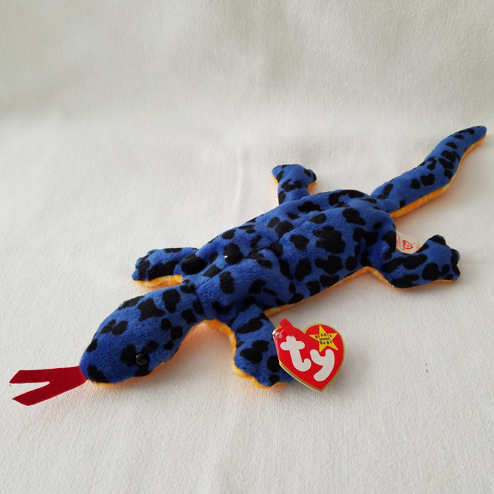 TY Beanie Babies Lizzy The Lizard #4033 1995, Vintage, Collectible